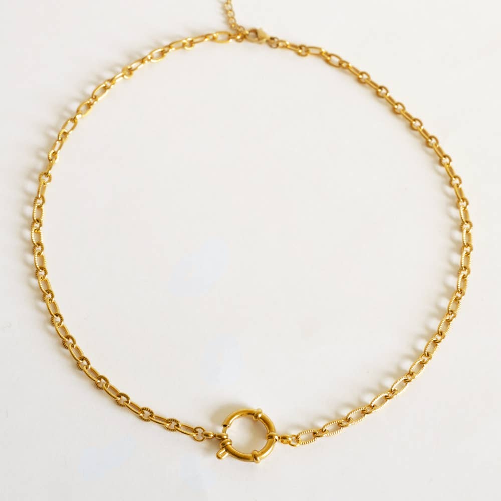 Nala Halskette aus 18kt vergoldetem Edelstahl