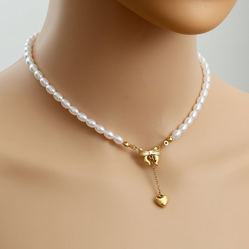 Collier "Christina" mit Perlen