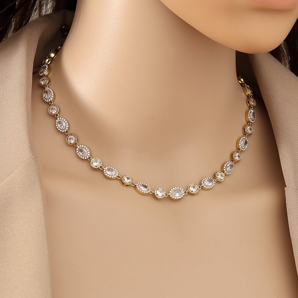 Collier "Olivia" aus Edelstahl
