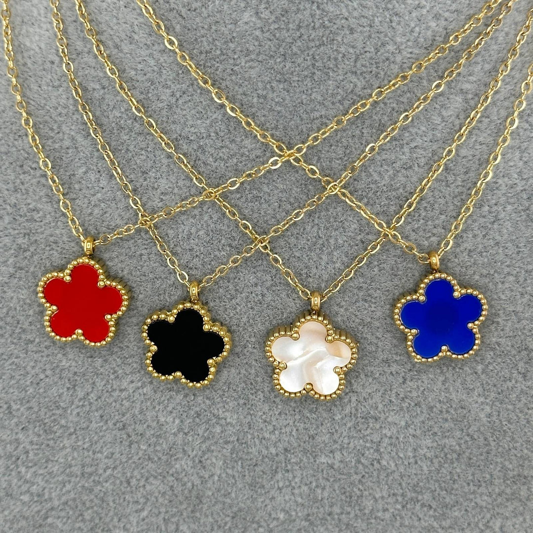 Vergoldete Kette "Shiny Clover"