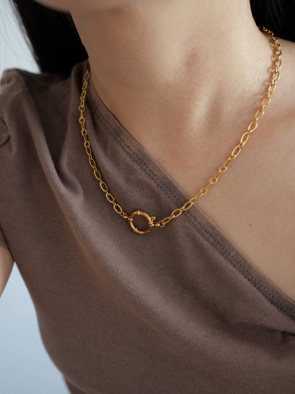 Nala Halskette aus 18kt vergoldetem Edelstahl