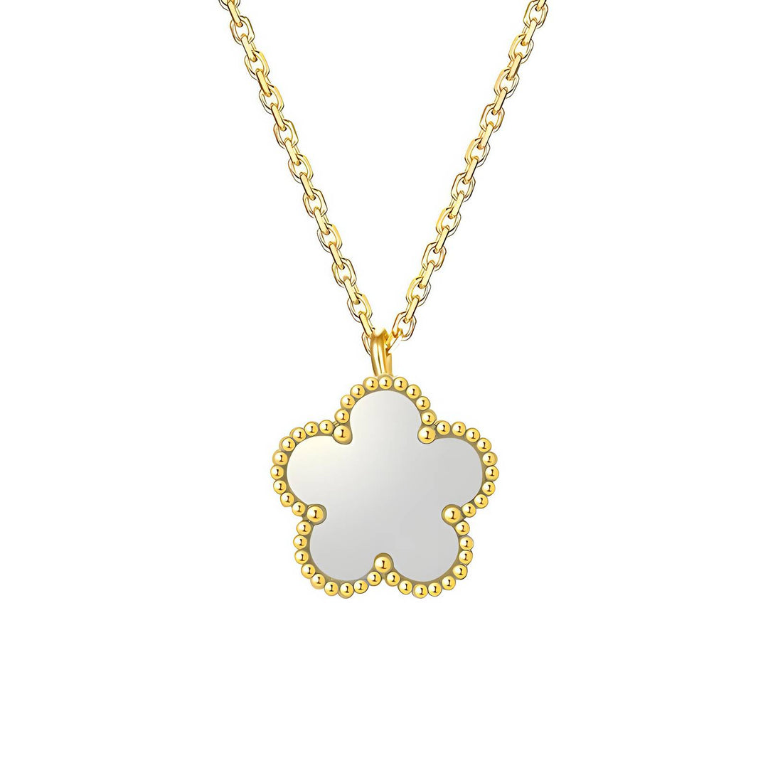 Vergoldete Kette "Shiny Clover"