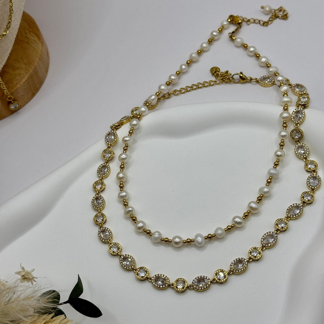 Collier "Olivia" aus Edelstahl