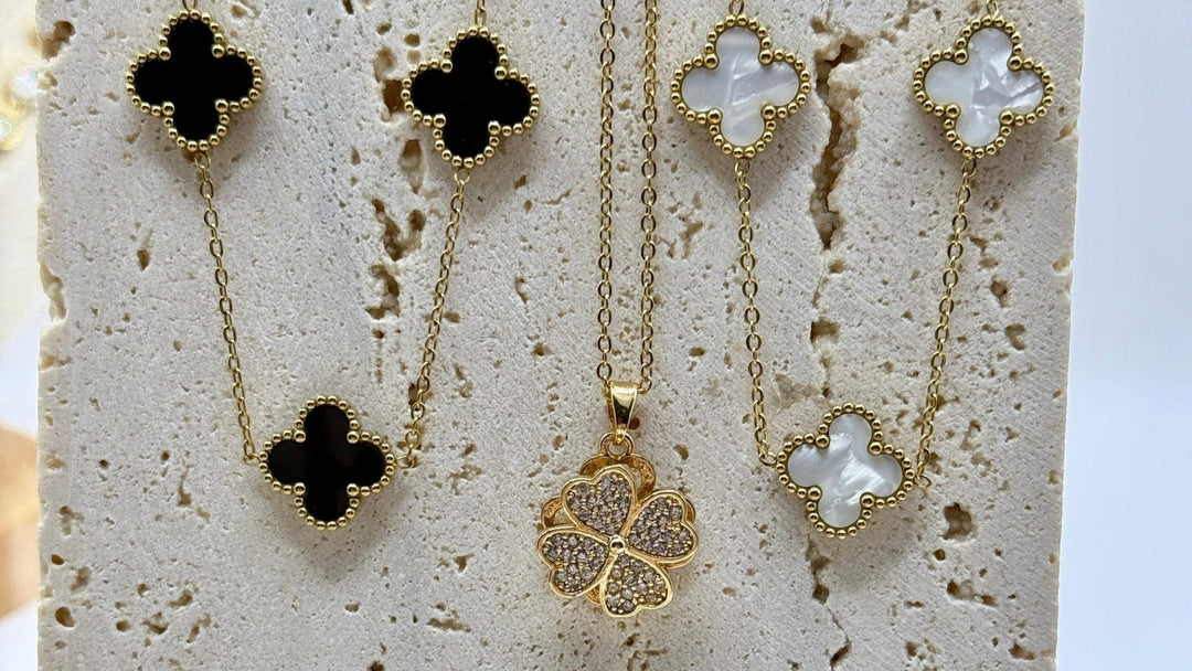 Vergoldete Halskette "Sparkle Colver"