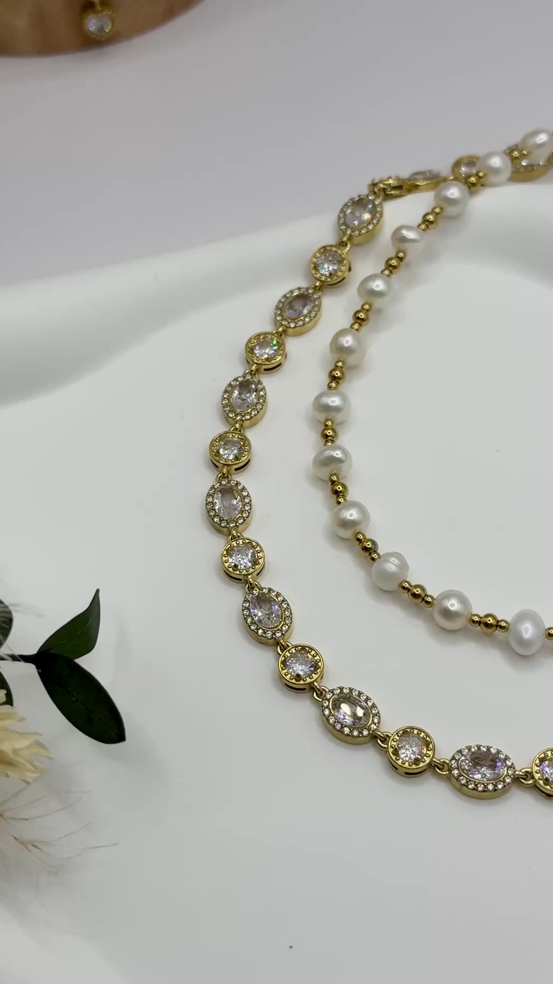 Collier "Olivia" aus Edelstahl