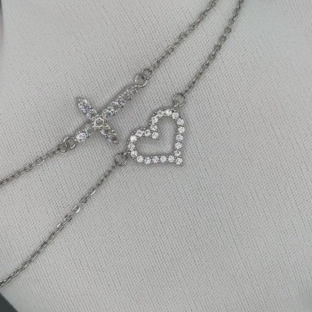 Kette aus Edelstahl mit einem Anhänger
