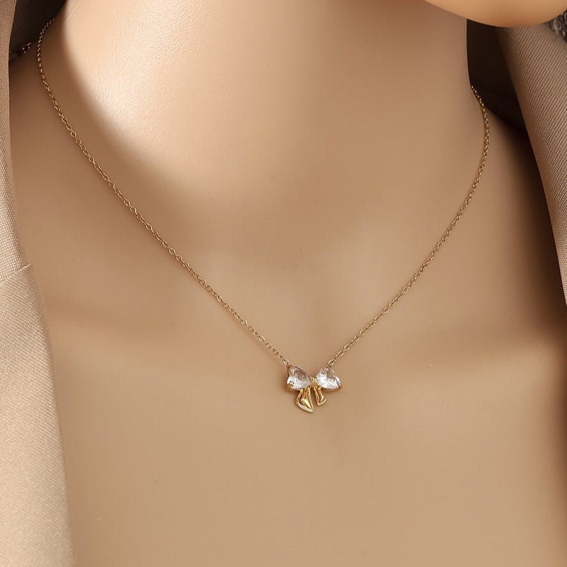 Kette "Bowtie" aus Edelstahl