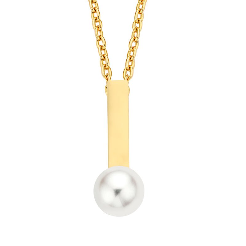 Collier mit SWZP aus Gold 585