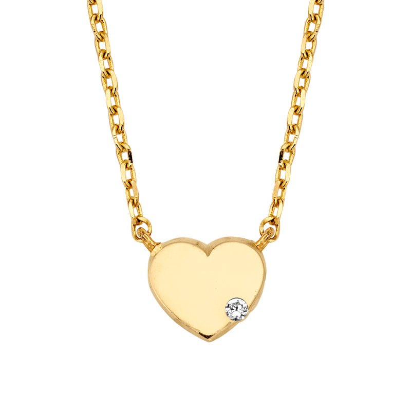 Collier Herz aus Gold 585