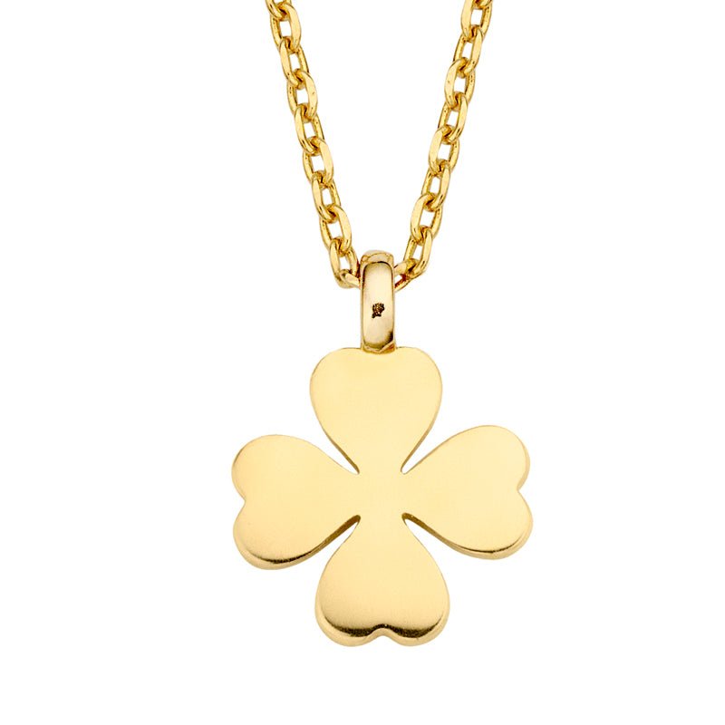 Collier Kleeblatt aus Gold 585