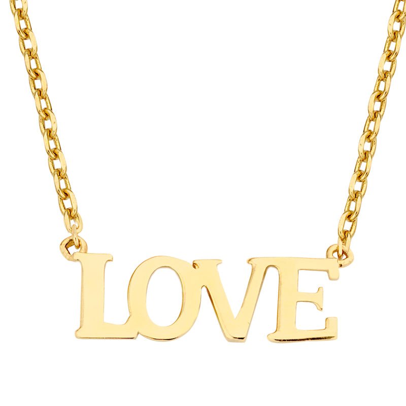 Collier Love aus Gold 585