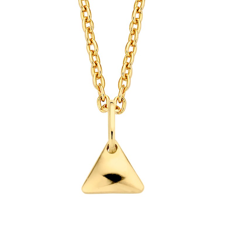 Collier Dreieck aus Gold 585