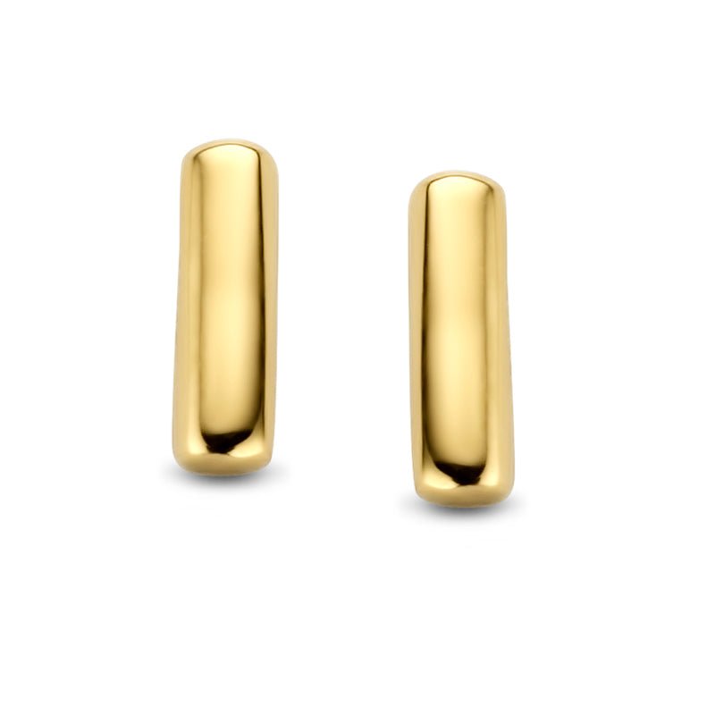 Ohrstecker Bar aus Gold 585