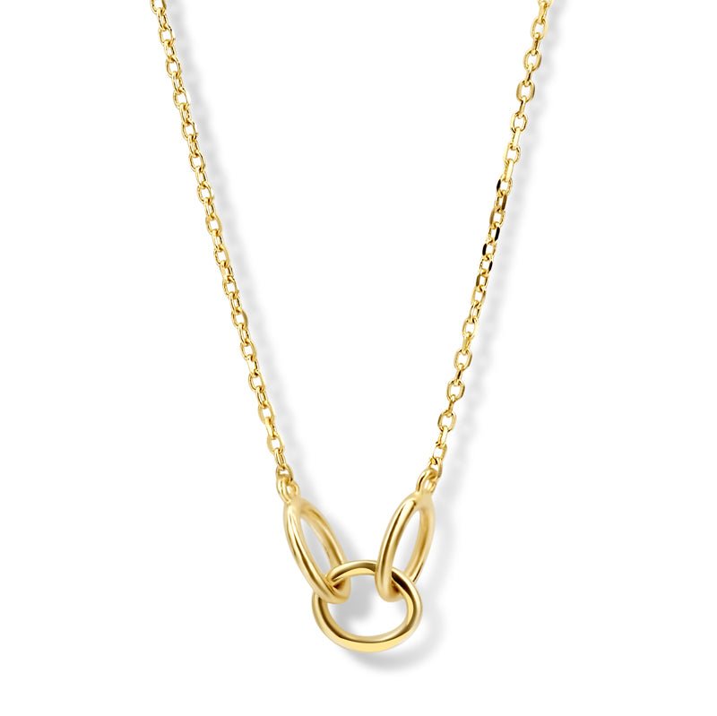 Collier mit 3 Zwischenteilen aus Gold 585