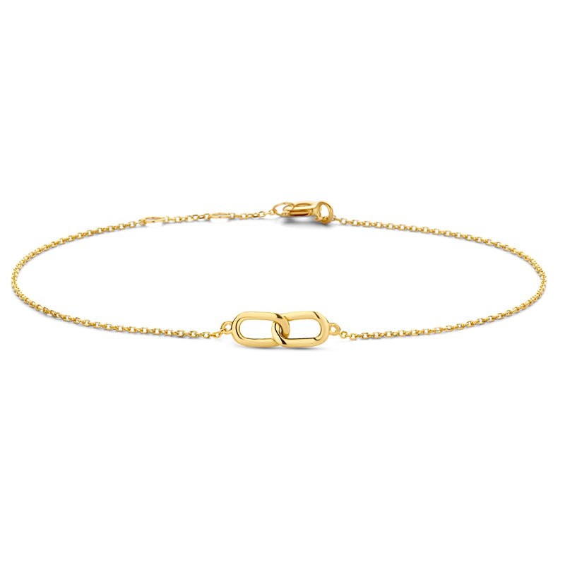 Armband mit Zwischenteil aus Gold 585