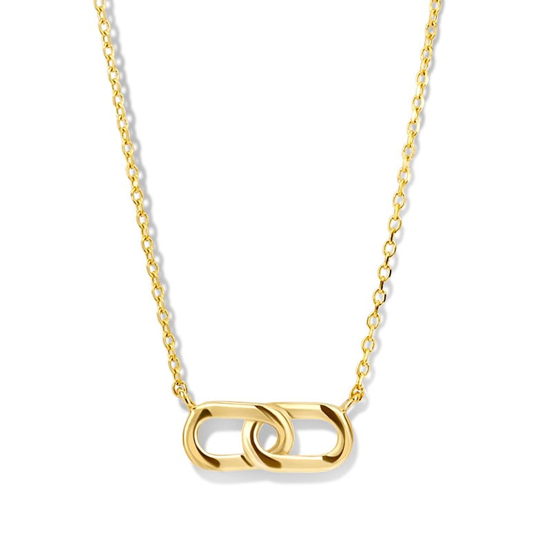 Collier mit Zwischenteil aus Gold 585