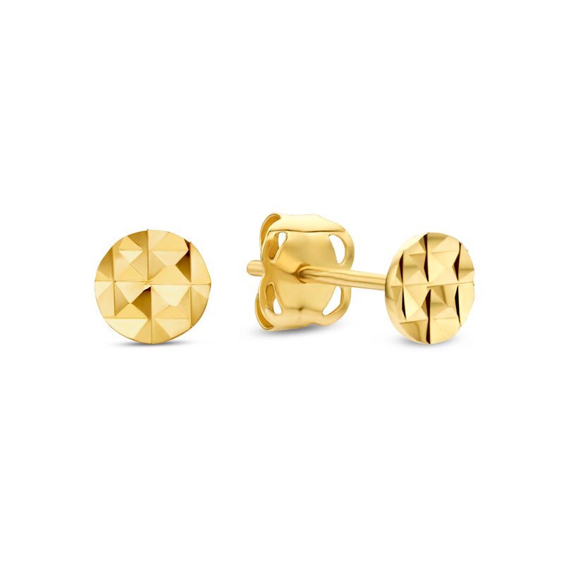 Ohrstecker Dot Ø 4mm aus Gold 585