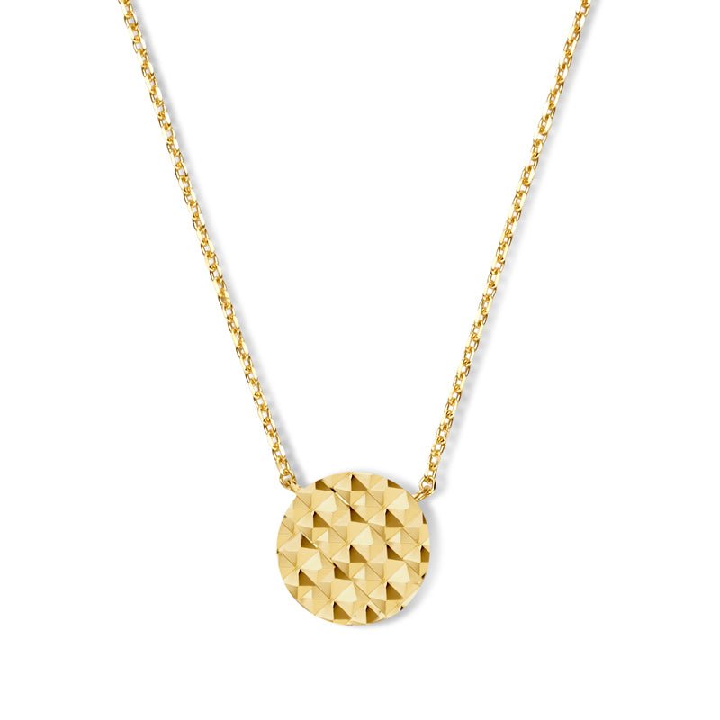 Collier mit Anhänger Dot Ø DC Gold 585