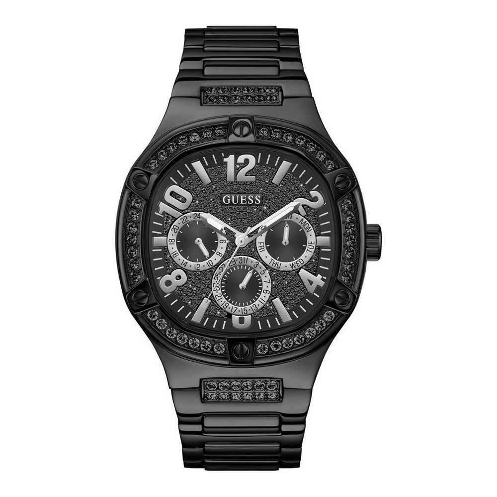 Guess Duke Herrenuhr Multifunktion Schwarz