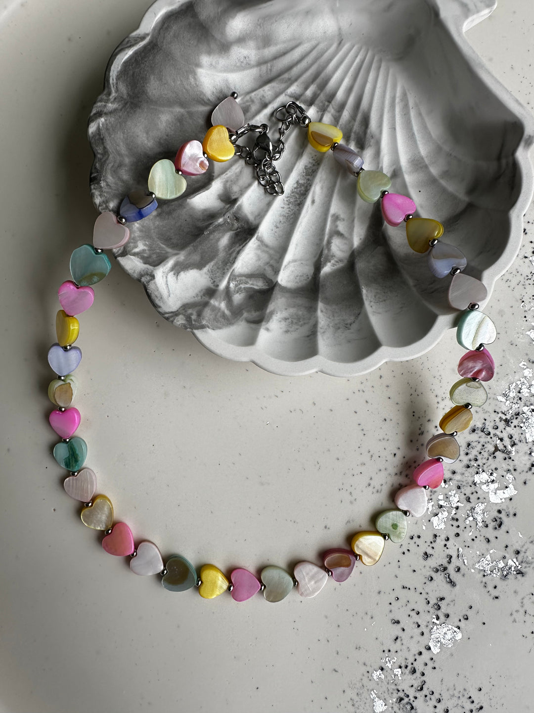 Choker Pastell Herzen