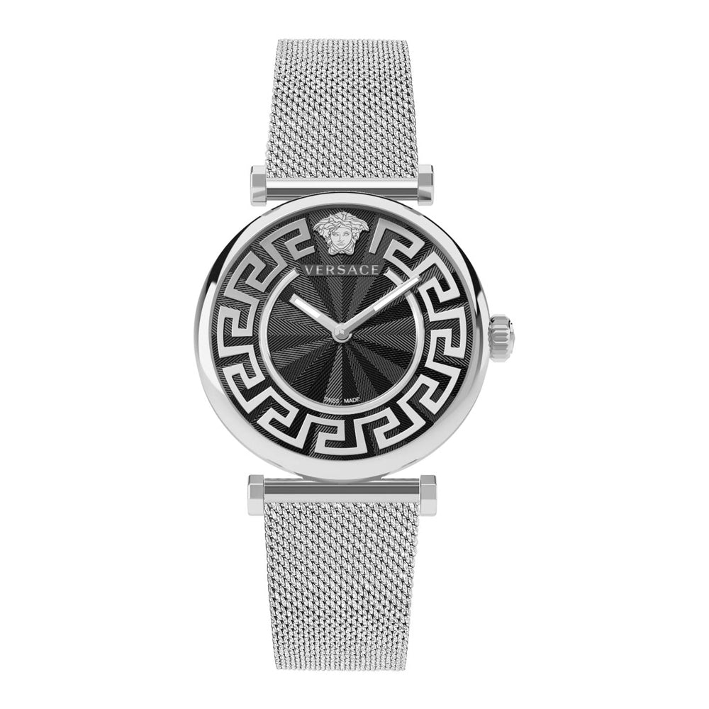 Versace Lady Damenuhr Silberfarben