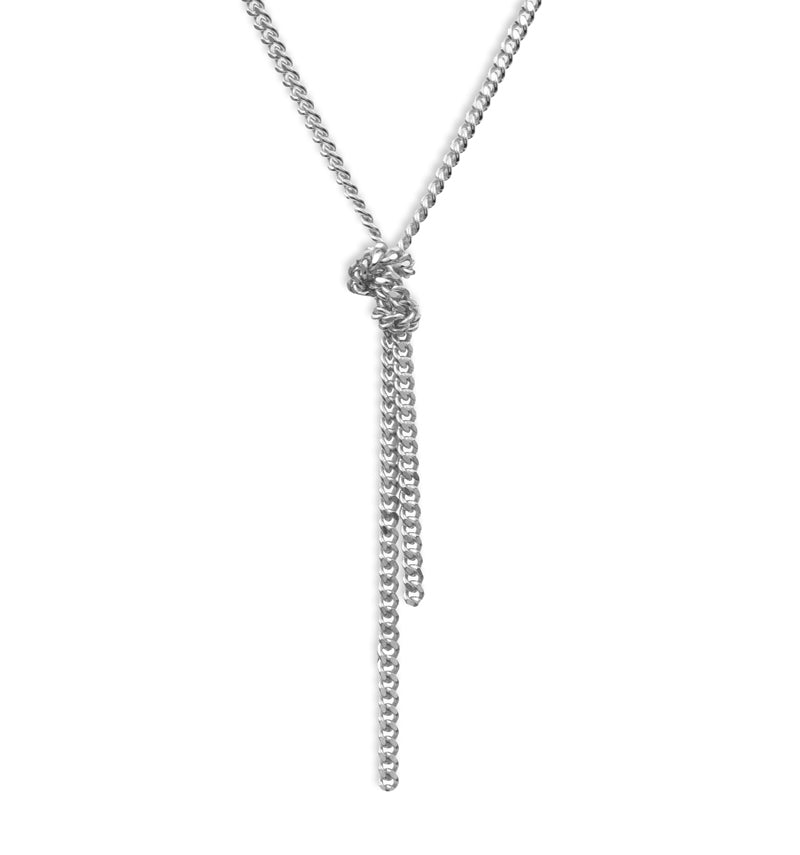 Y-Collier aus Silber