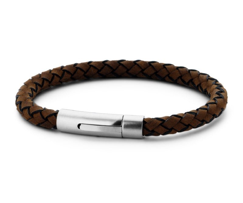 Armband Echt Leder braun