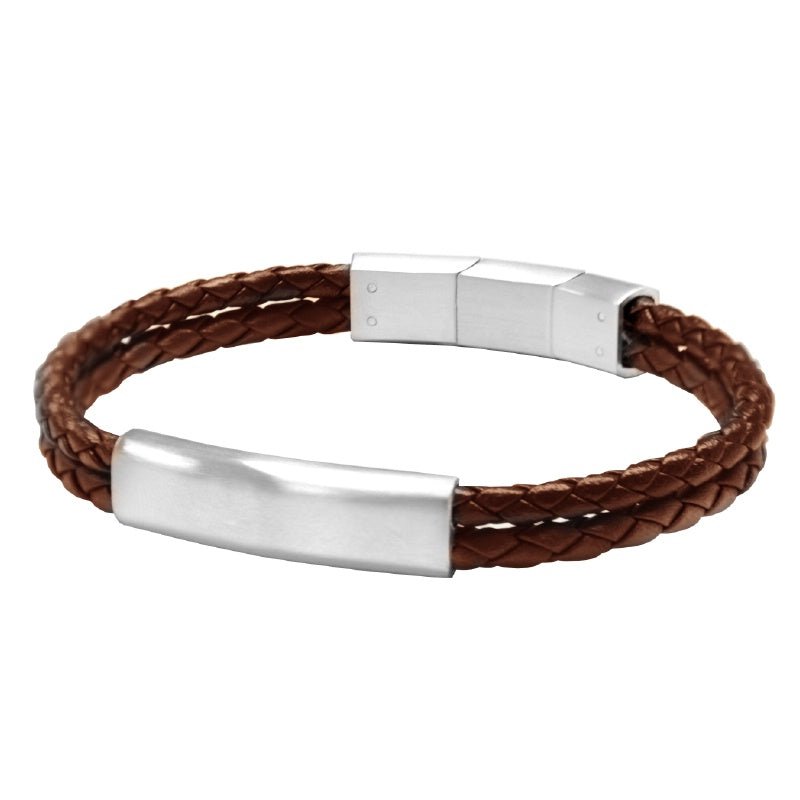 Armband Echt Leder braun