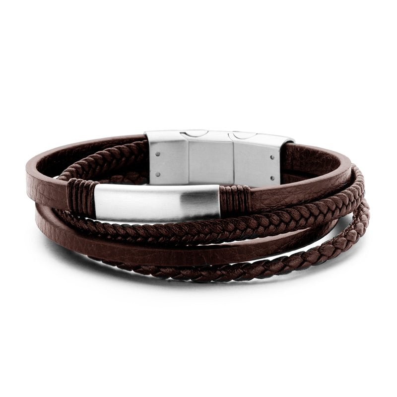 Armband Echtleder braun