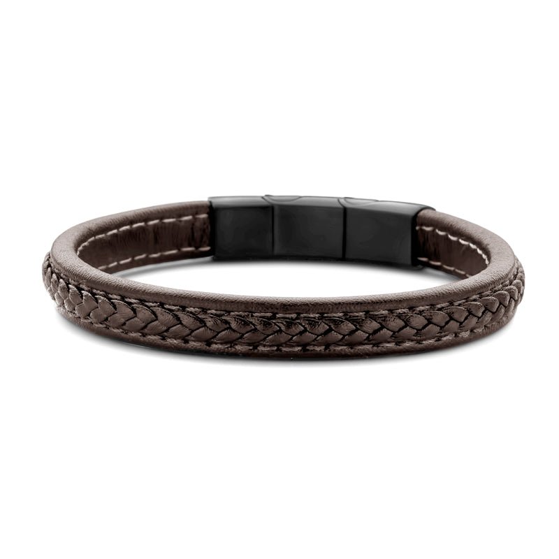 Armband Echtleder braun