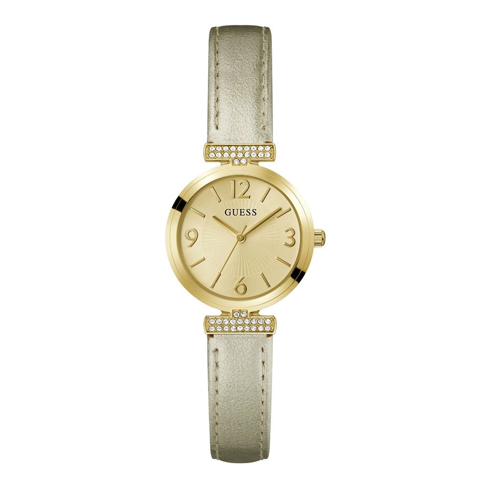 Guess Array Damenuhr Goldfarben